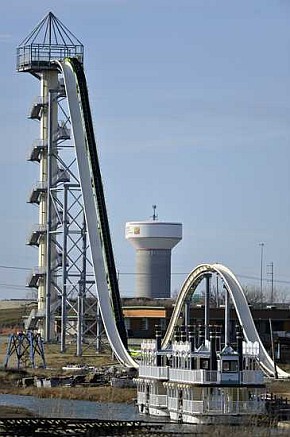 Zjedalnia Verrckt - park wodny Schlitterbahn (Kansas City, USA)